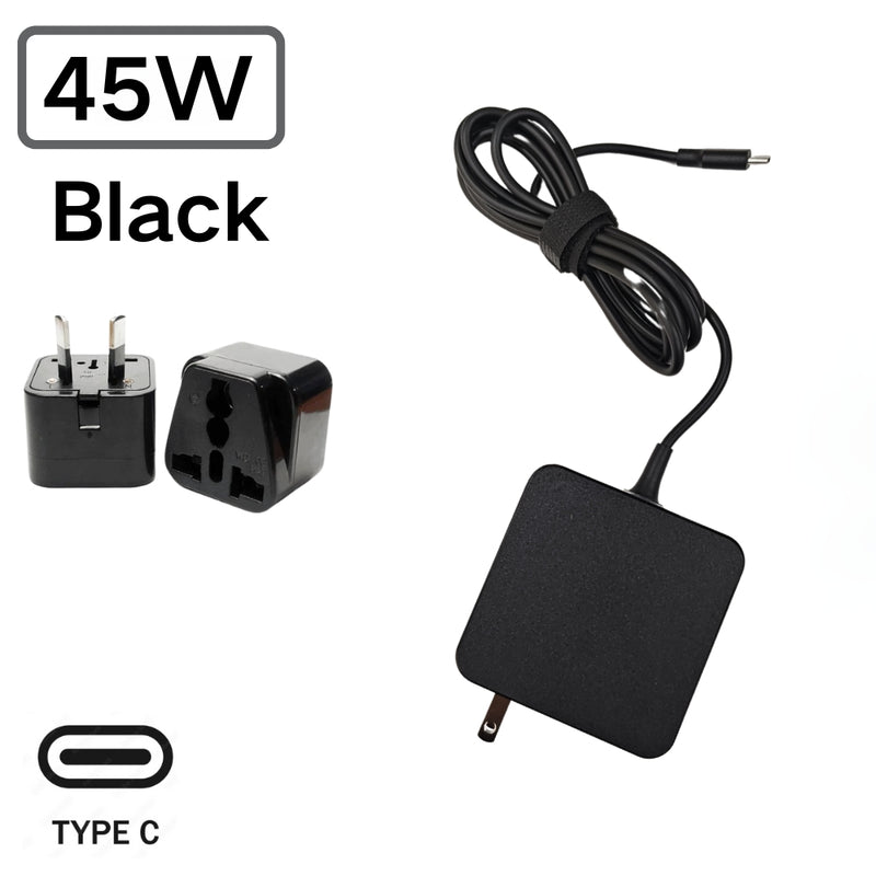 Chargez l&#39;image dans la visionneuse de la galerie, [45W][Type-C] Universal Nintendo Switch Lenovo ASUS DELL XPS  Laptop AC Wall Travel Charger Travel Adapter - Polar Tech Australia
