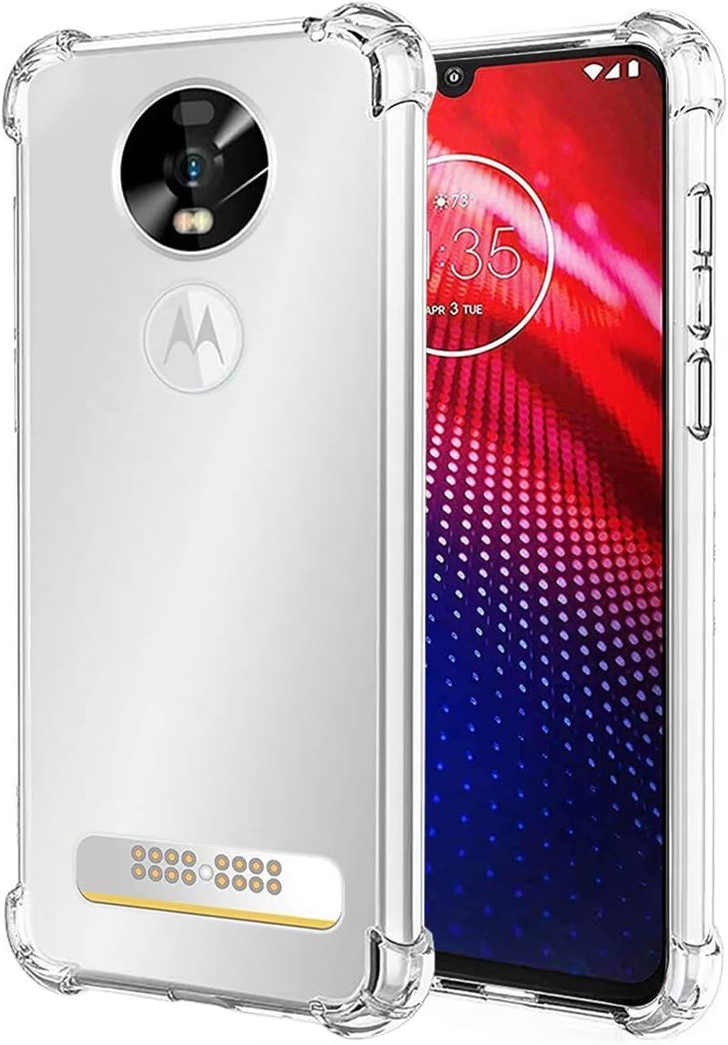 Load image into Gallery viewer, Motorola Moto Z4/Moto Z4 Play/Moto Z4 Force - AirPillow Cushion Transparent Soft Clear TPU Four Corners Protective Case
