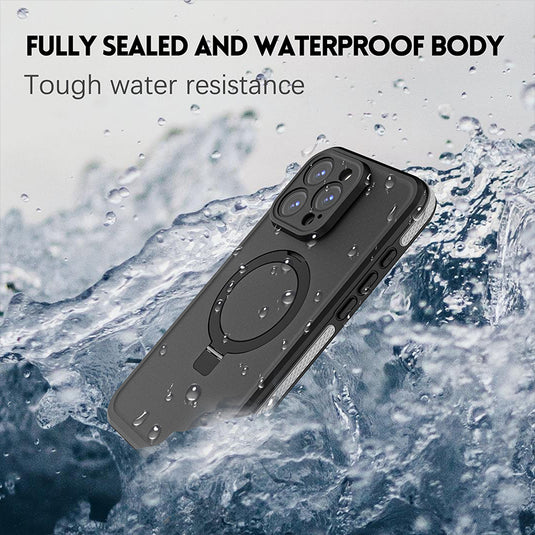 [IP68/10FT Waterproof][Magsafe Compatible] Apple iPhone 16 / 16 Plus / 16 Pro / 16 Pro Max - Redpepper TB Series Heavy Duty Waterproof Magnetic Phone Case