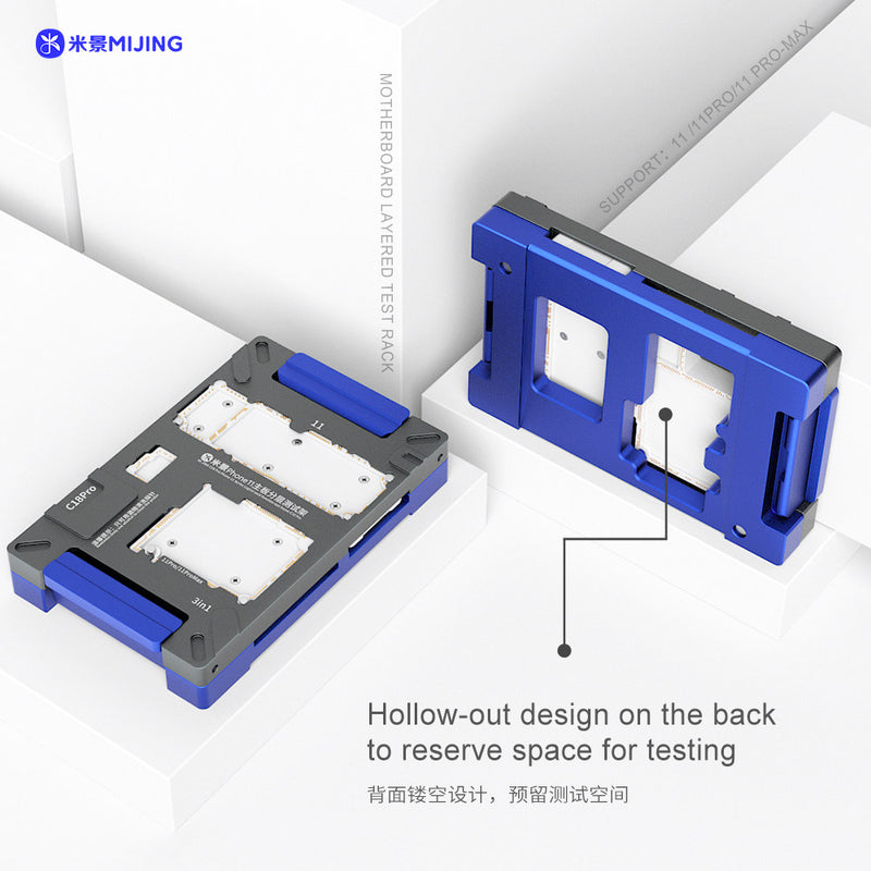 Chargez l&#39;image dans la visionneuse de la galerie, [C18 Pro] MIJING Main Board Layered Test Rack (11 series)
