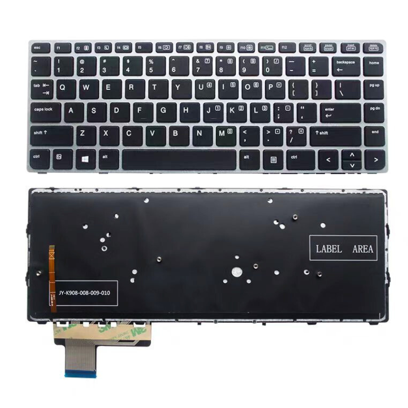 Cargue la imagen en el visor de la galería, HP EliteBook Folio 9470M 9470 9480 9480M Series - Laptop Keyboard With Back Light US Layout
