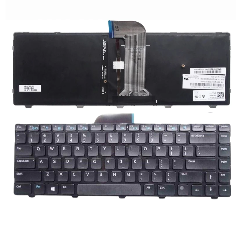 Load image into Gallery viewer, DELL V3421 3421 2421 5421 5437 5435 M431R 15Z 5523 Series - Laptop Keyboard With Back Light US Layout
