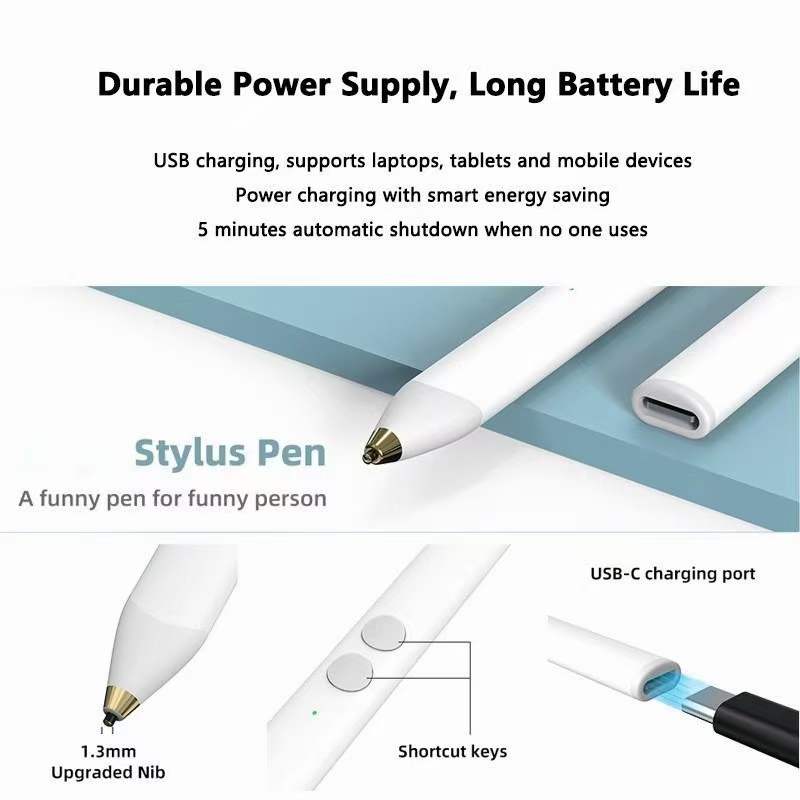 Cargue la imagen en el visor de la galería, [Bluetooth] Universal iPad iPhone Tablet Phone Compatible Stylus Active Touch Drawing Writing Pen - Polar Tech Australia
