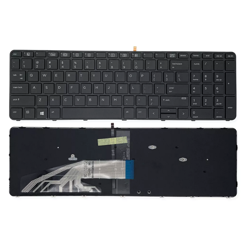 Cargue la imagen en el visor de la galería, HP 450 G3 450 G4 455 G3 G4 470 G3 G4 HSTNN-Q95C HSTNN-Q03C Series - Laptop Keyboard With Back Light US Layout
