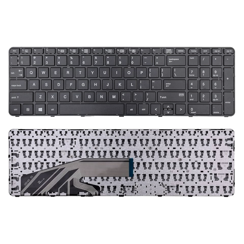 Cargue la imagen en el visor de la galería, HP 450 G3 450 G4 455 G3 G4 470 G3 G4 HSTNN-Q95C HSTNN-Q03C Series - Laptop Keyboard With Back Light US Layout
