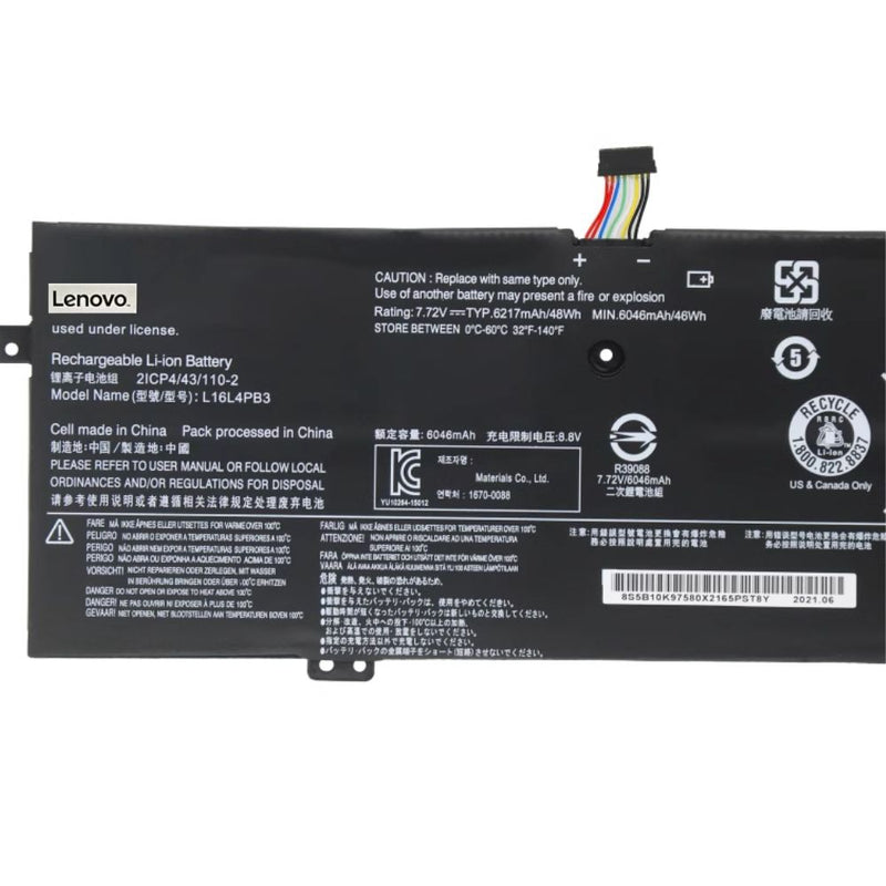 Chargez l&#39;image dans la visionneuse de la galerie, [L16L4PB3] Lenovo LdeaPad 720S-13ARR-81BR002HGE/-13IKB Replacement Battery - Polar Tech Australia
