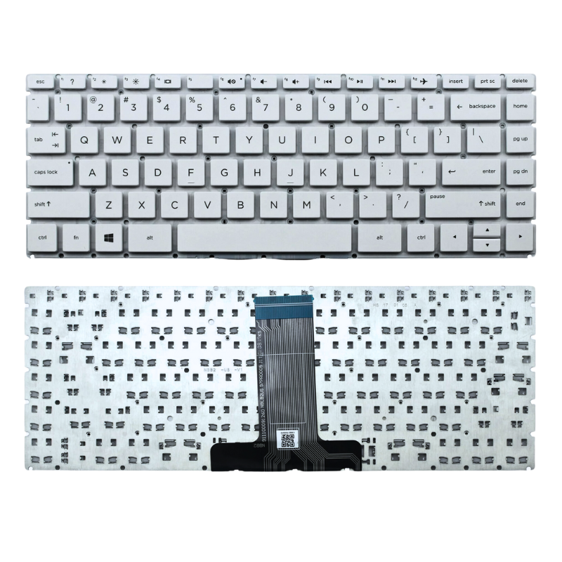 Cargue la imagen en el visor de la galería, HP 14-CB 14-BD 14-DA 14-BA 14-BW 14-BP 14-BF 14-BK 14T-BA 14Q-BU Series - Laptop Keyboard With Back Light US Layout
