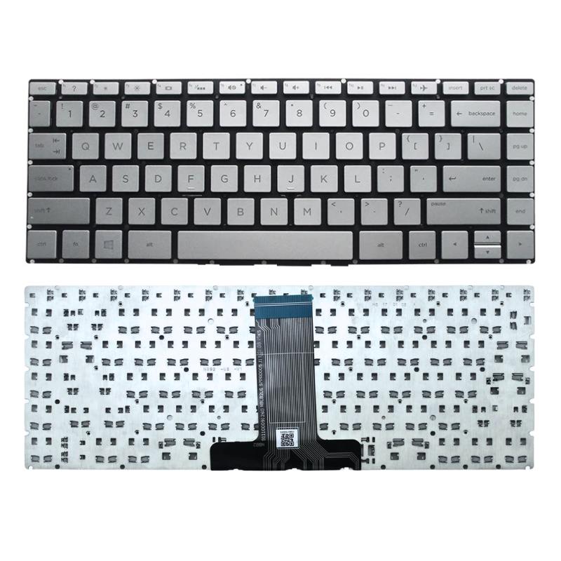 Cargue la imagen en el visor de la galería, HP 14-CB 14-BD 14-DA 14-BA 14-BW 14-BP 14-BF 14-BK 14T-BA 14Q-BU Series - Laptop Keyboard With Back Light US Layout
