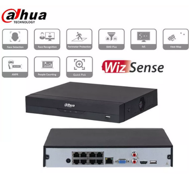 [DHI-NVR4108-8P] Dahua 8CH 4K 8 PoE AI SMD CCTV NVR Network Video Recorder  Security Camera System