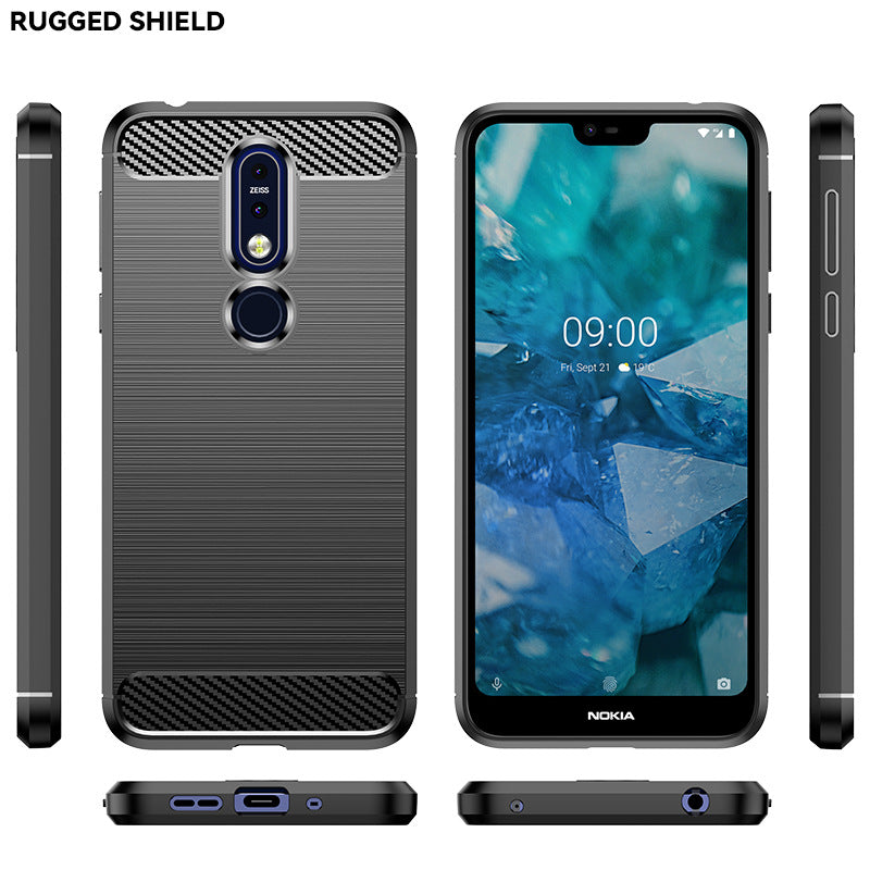 Chargez l&#39;image dans la visionneuse de la galerie, Nokia 7/7 Plus/7.1/7.2 - Shield Shockproof Rugged Heavy Duty Case
