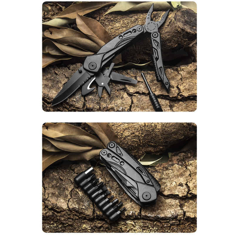 Cargue la imagen en el visor de la galería, Outdoor Multi-Function Camping Survival Gear Tool Knife Pliers
