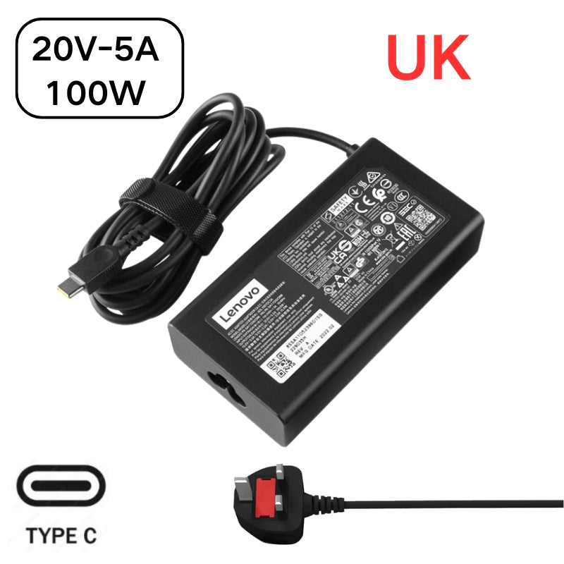 Load image into Gallery viewer, [20V-5A/100W][USB-C] Lenovo Yoga Pro 7 14IMH9 - Laptop AC Power Supply Adapter Charger
