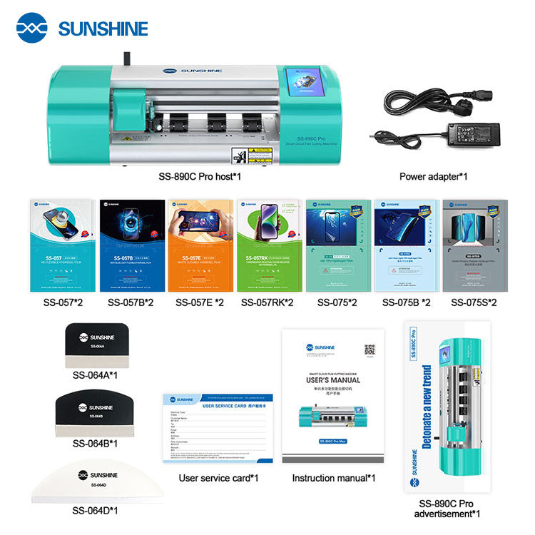 Chargez l&#39;image dans la visionneuse de la galerie, [SS-890C Pro] SUNSHINE Multifunctional Intelligent Cloud Film Cutting Machine（12.9 INCH)/Upgraded version - Polar Tech Australia
