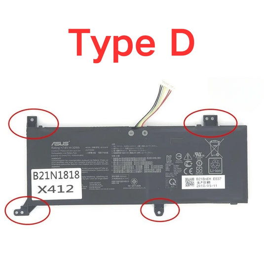 [B21N1818 & B21N1818-3] ASUS VivoBook 14 X409 VivoBook 15 X512 VivoBook 17 X712 - Replacement Battery - Polar Tech Australia