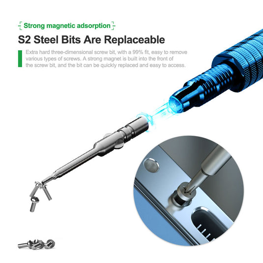 [RL-725] RELIFE 6-in-1 Adjustable Torque Screwdriver - Polar Tech Australia