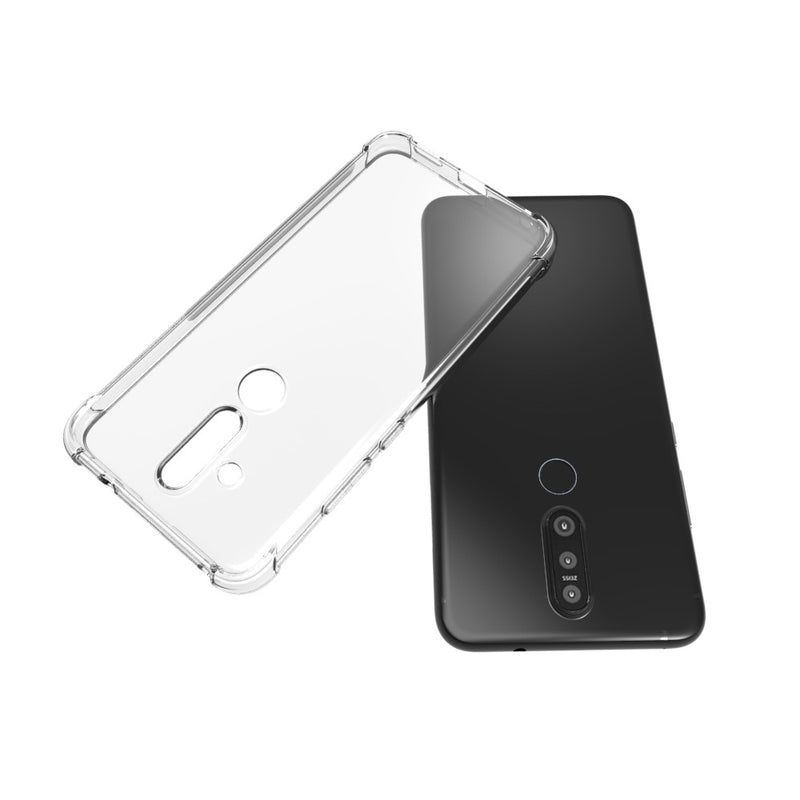 Chargez l&#39;image dans la visionneuse de la galerie, Nokia X71 - AirPillow Cushion Transparent Soft Clear TPU Four Corners Protective Case
