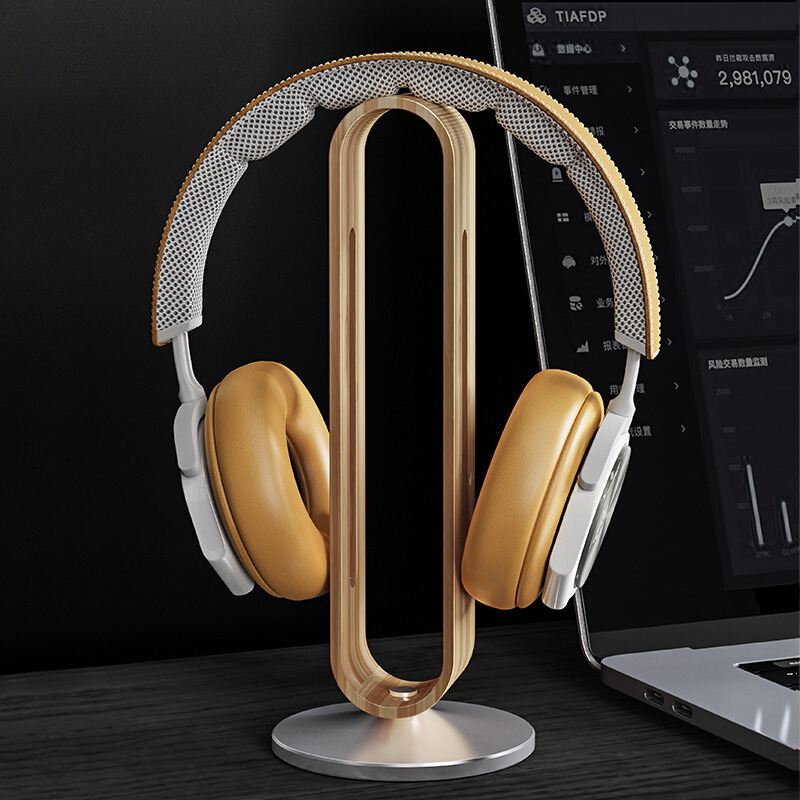 Cargue la imagen en el visor de la galería, Premium Aluminum Headphone Stand
