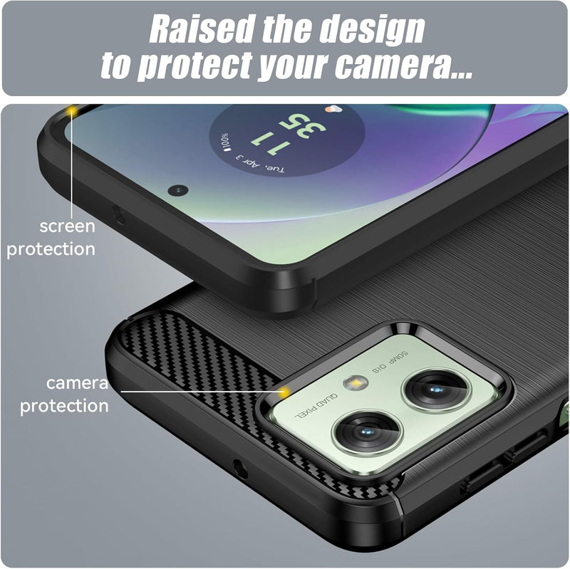 Cargue la imagen en el visor de la galería, Motorola Moto G54 - Shield Shockproof Rugged Heavy Duty Case
