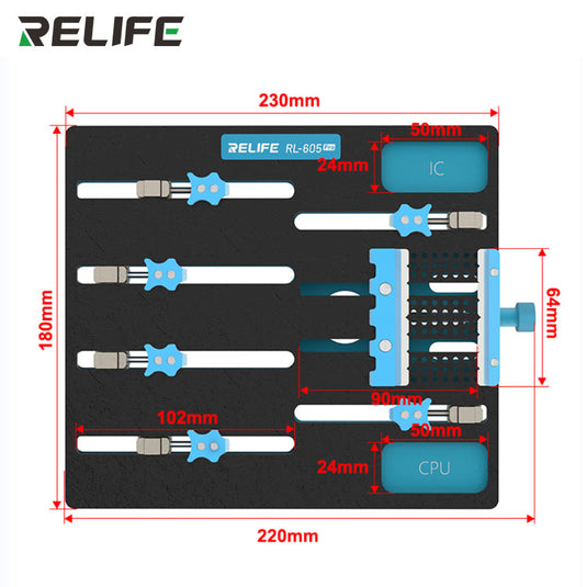 [RL-605 Pro] RELIFE Laptop Motherboard Repair Multi-Purpose Fixture - Polar Tech Australia