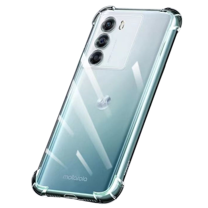 Chargez l&#39;image dans la visionneuse de la galerie, Motorola Moto Edge S30 - AirPillow Cushion Transparent Soft Clear TPU Four Corners Protective Case
