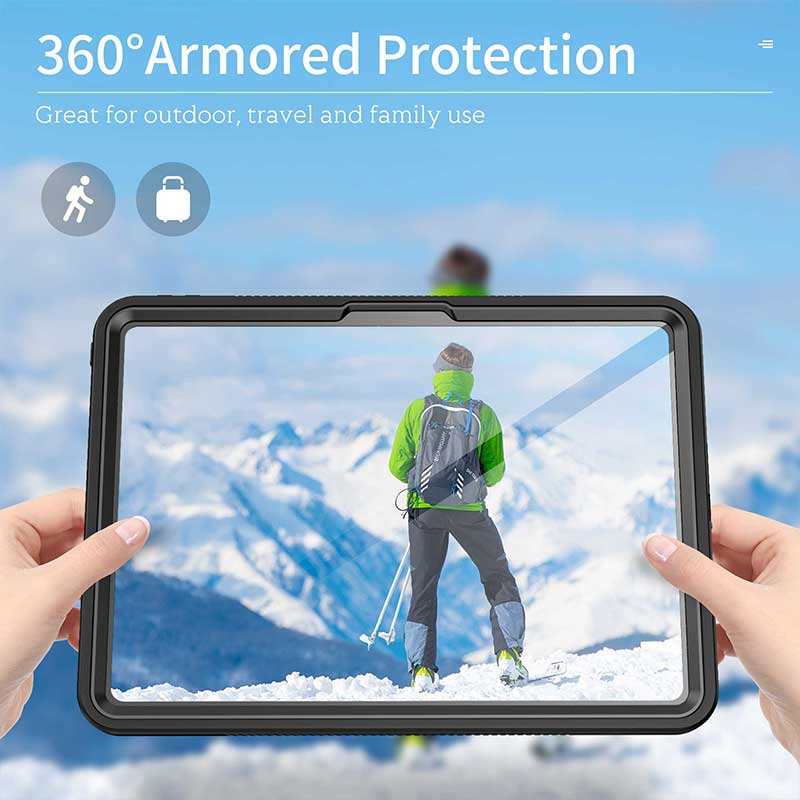 Load image into Gallery viewer, Apple iPad Pro 13&quot; 2024 Redpepper Full Covered Waterproof Heavy Duty Tough Armor Case
