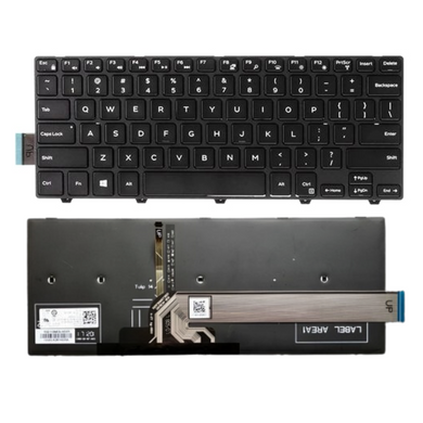 DELL N3442 3451 14CR 1528 14-3000 14-5447 14-3441 14MR P49G Series - Laptop Keyboard With Back Light US Layout