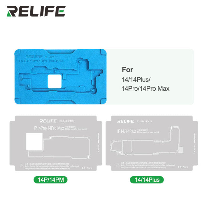 Load image into Gallery viewer, [RL-601T] RELIFE iPhone 14 Series Mid-Tier Motherboard Repair Fixture Set - Polar Tech Australia
