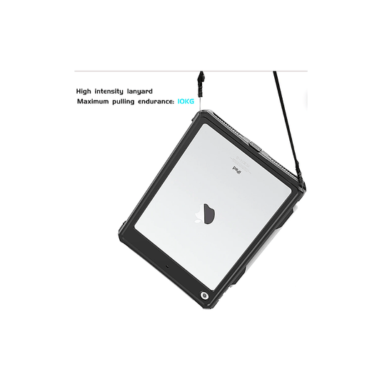 [Shellbox Series] Apple iPad 7th 2019 & 8th 2020 & 9th 2021 10.2" - Waterproof Heavy Duty Lifeproof Style Case