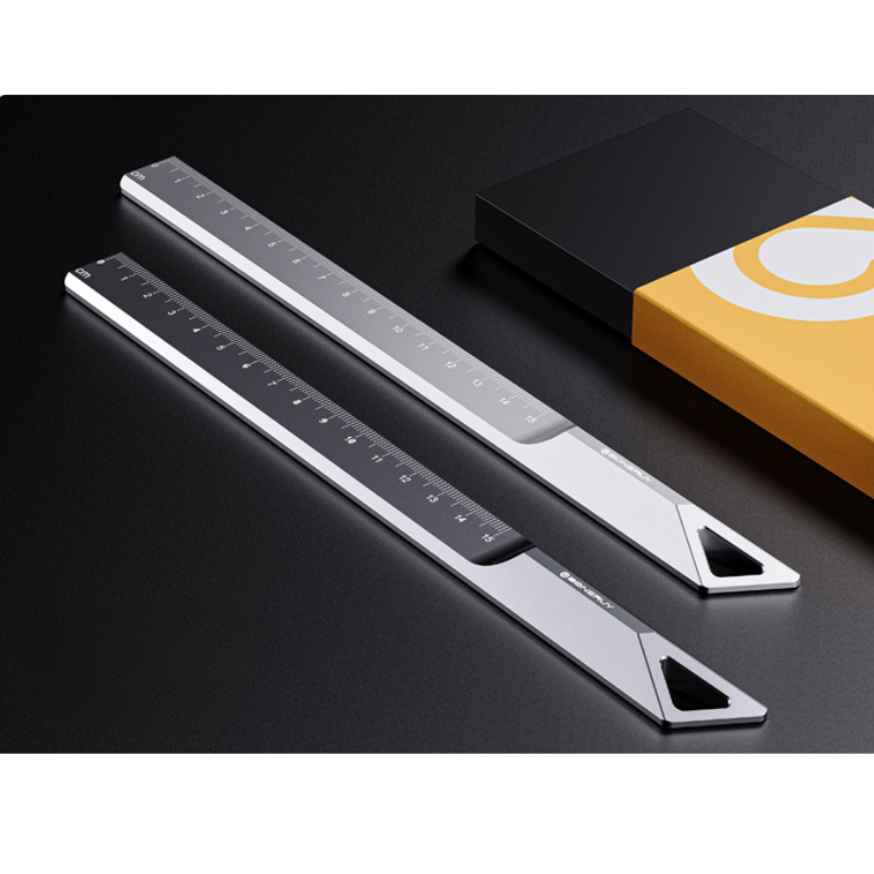 Cargue la imagen en el visor de la galería, Business Gift Multifunctional Ruler for Office, and Design Drawing
