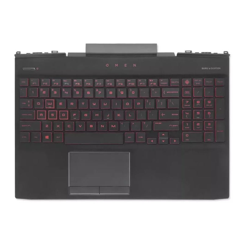 Chargez l&#39;image dans la visionneuse de la galerie, HP OMEN 15-DC TPN-Q211 15-dc1055TX 15-DC1060TX 15-DC0013TX 15-DC1039TX - Laptop LCD Screen Back Cover Keyboard Back Housing Frame
