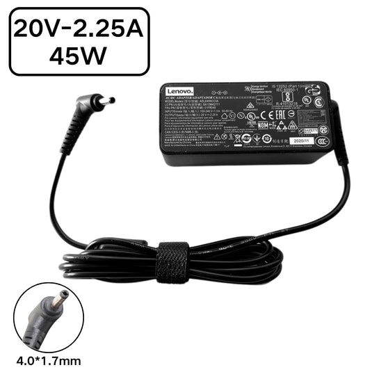 [20V-2.25A/45W][4.0x1.7] Lenovo IdeaPad Miix Chromebook Yoga Laptop AC Power Supply Adapter Charger