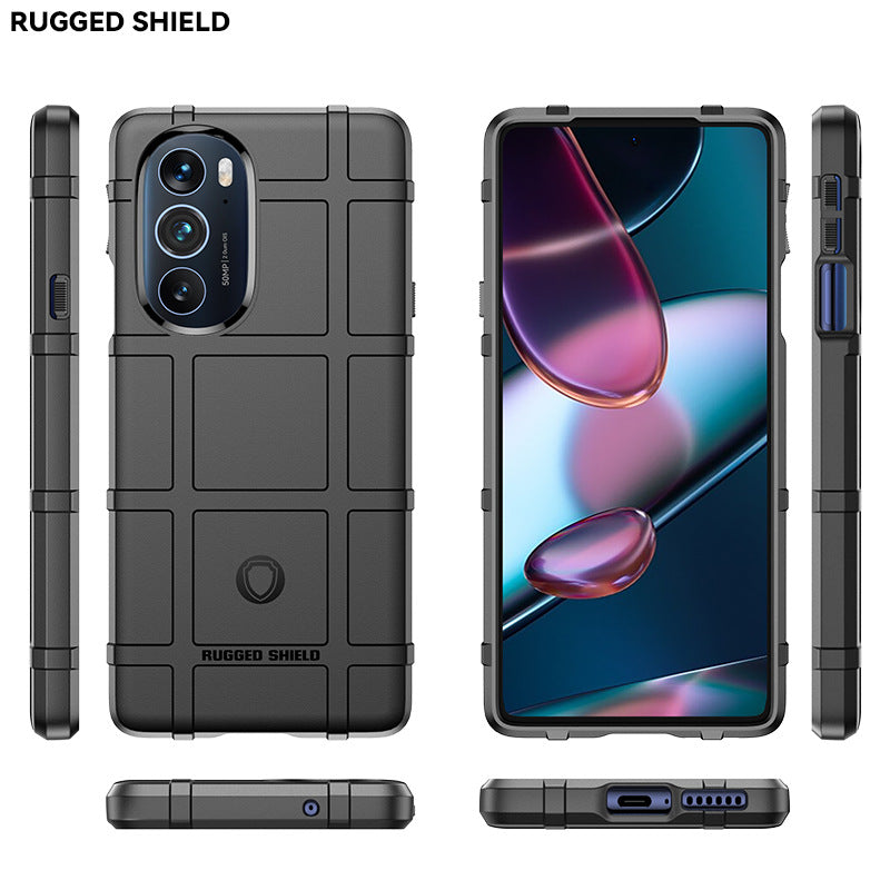 Cargue la imagen en el visor de la galería, Motorola Moto Edge Plus 2022/Edge X30/Edge 30 Pro - Shield Shockproof Rugged Heavy Duty Case
