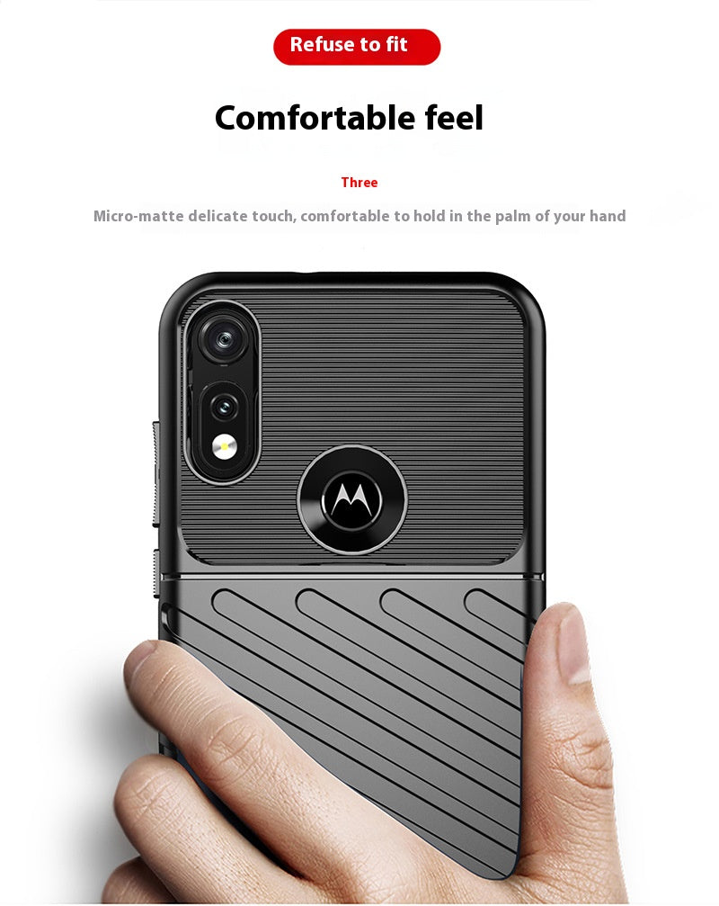 Load image into Gallery viewer, Motorola Moto Defy 2 - AirPillow Cushion Transparent Soft Clear TPU Four Corners Protective Case
