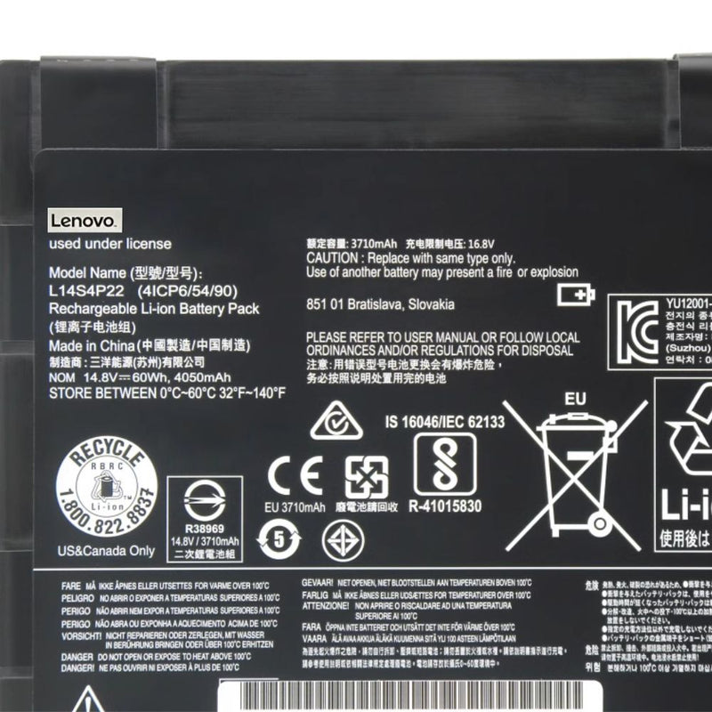 Chargez l&#39;image dans la visionneuse de la galerie, [L14S4P22] Lenovo IdeaPad Y700 17ISK 80Q/15ISK Replacement Battery - Polar Tech Australia
