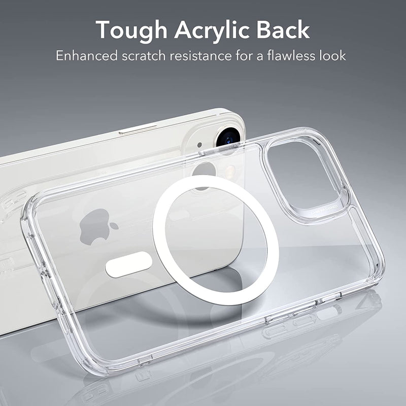 Cargue la imagen en el visor de la galería, [MagSafe Compatible] Apple iPhone 16/16 Plus/16 Pro/Max Magnetic Transparent Clear Case Cover - Polar Tech Australia
