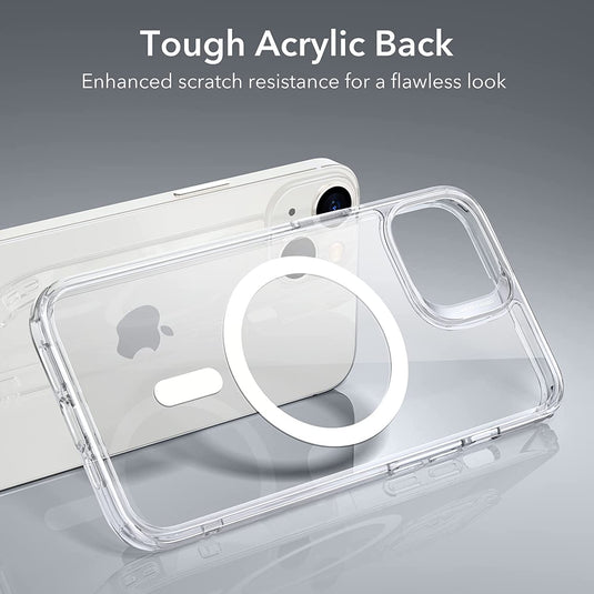 [MagSafe Compatible] Apple iPhone 16/16 Plus/16 Pro/Max Magnetic Transparent Clear Case Cover - Polar Tech Australia