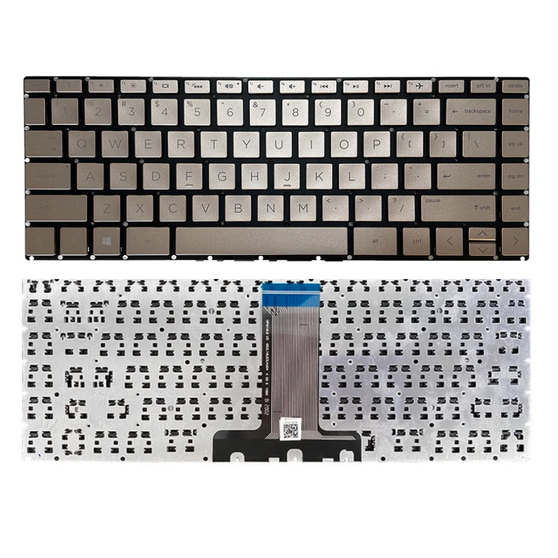 Cargue la imagen en el visor de la galería, HP 14S-CR 14S-DP 14S-CF 14-CF 14-DK 14-DP 14G-BR 14G-BU TPN-I135 TPN-I130 Series - Laptop Keyboard With Back Light US Layout
