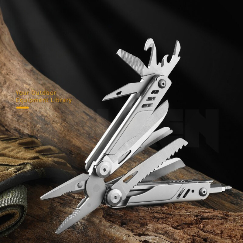 Load image into Gallery viewer, 18-in-1 Multi-Tool Pocket Knife Pocket-Sized Survival Kit
