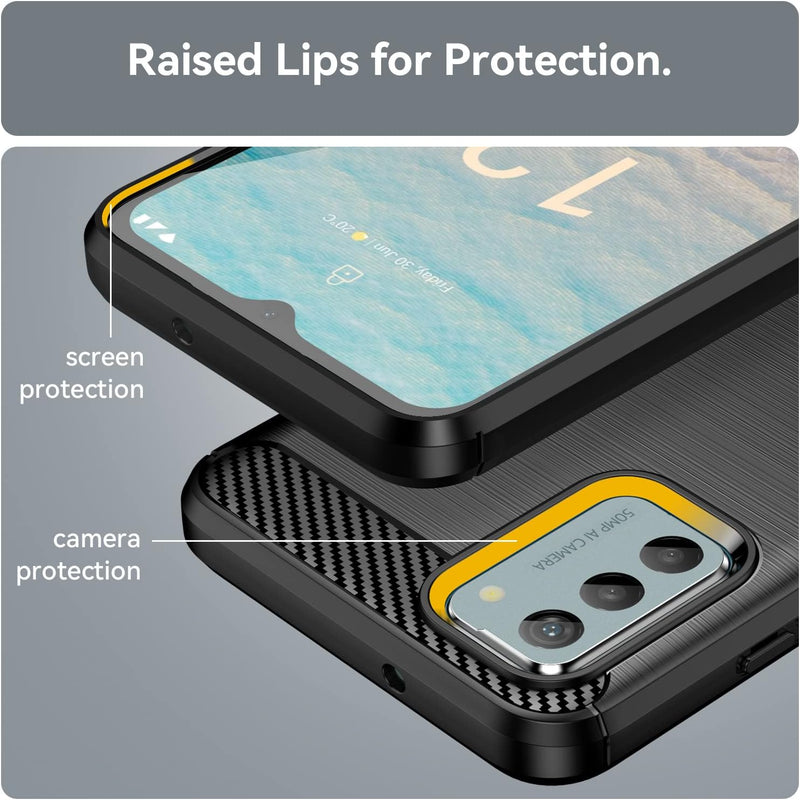 Chargez l&#39;image dans la visionneuse de la galerie, Nokia G310 - Shield Shockproof Rugged Heavy Duty Case With 2PC 9HD Tempered Glass Screen Protector
