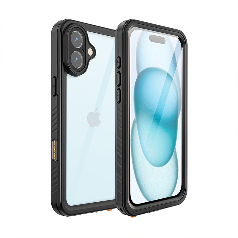 Cargue la imagen en el visor de la galería, [IP68 Waterproof][With Sliding Adjustment Feature] Apple iPhone 16 / 16 Plus / 16 Pro / 16 Pro Max - Redpepper Full Covered Heavy Duty Tough Armor Case
