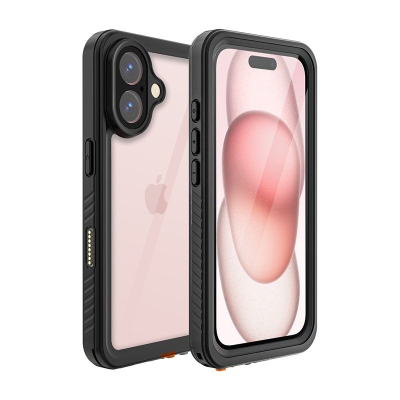 Cargue la imagen en el visor de la galería, [IP68 Waterproof][With Sliding Adjustment Feature] Apple iPhone 16 / 16 Plus / 16 Pro / 16 Pro Max - Redpepper Full Covered Heavy Duty Tough Armor Case
