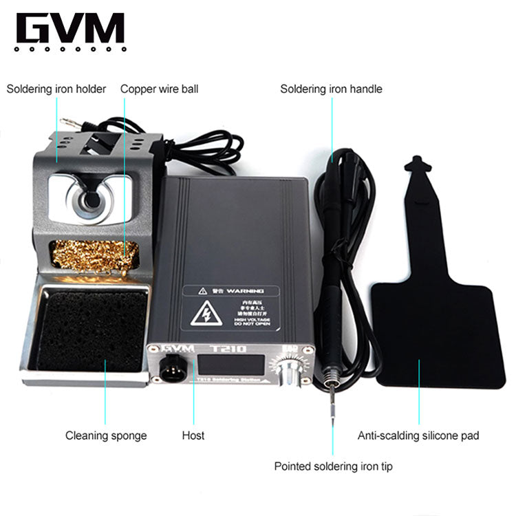 Chargez l&#39;image dans la visionneuse de la galerie, [T210] GVM Phone Repair Soldering Station - Polar Tech Australia
