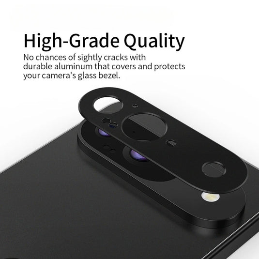 Google Pixel 9 / Pixel 9 Pro / Pixel 9 Pro XL - Metal Sticker Back Rear Camera Lens Glass Protector