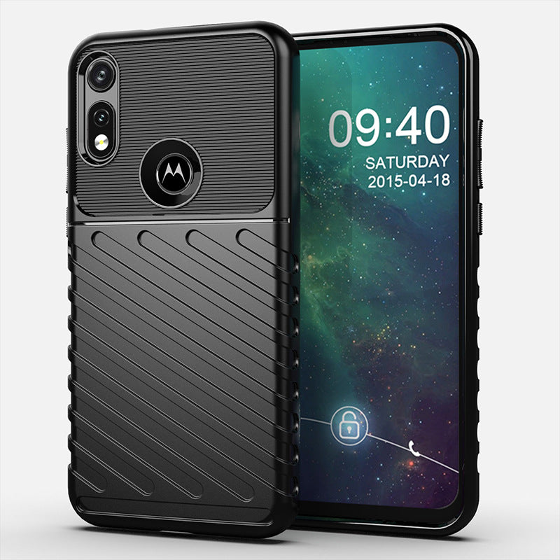 Load image into Gallery viewer, Motorola Moto Defy 2 - AirPillow Cushion Transparent Soft Clear TPU Four Corners Protective Case
