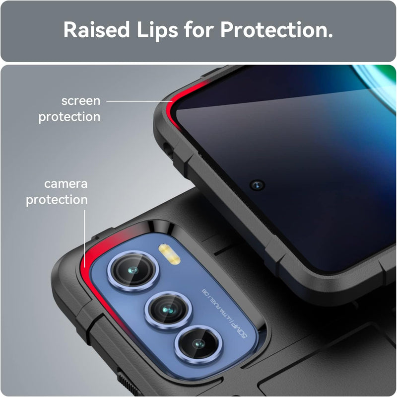 Cargue la imagen en el visor de la galería, Motorola Moto Edge 30 - Shield Shockproof Rugged Heavy Duty Case
