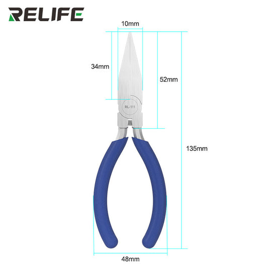 [RL-111] RELIFE Toothless Flat Nose Pliers - Polar Tech Australia