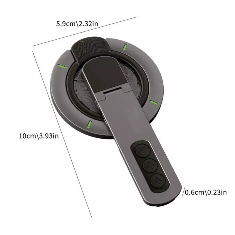 Cargue la imagen en el visor de la galería, [Double-sided Magnetism] 360 Degree Rotating Desktop Magnetic Phone Stand
