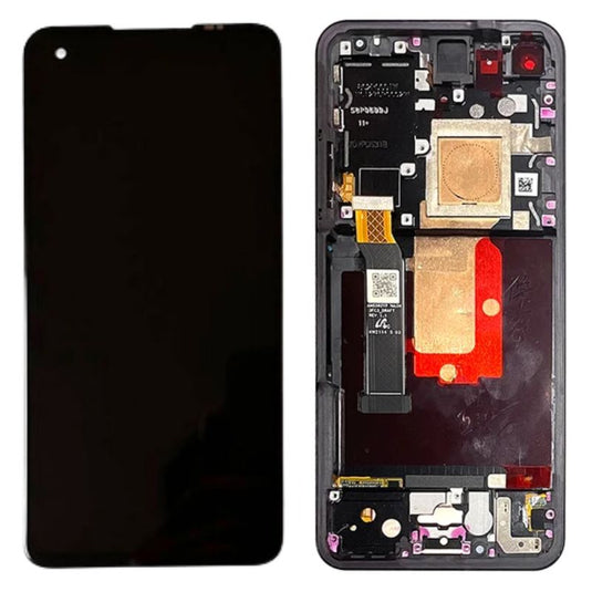 [With Frame] ASUS Zenfone 10 (AI2302) - AMOLED LCD Display Touch Screen Digitizer Assembly