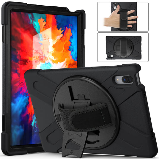 Lenovo Tab P11 11" Inch Tablet (TB-J606 & J616) 360 Rotation Heavy Duty Kid Friendly Handle Case - Polar Tech Australia