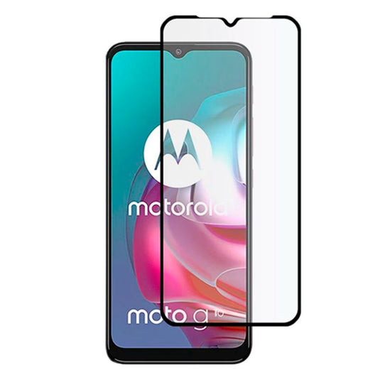 Motorola Moto G10 - Full Covered 9H Tempered Glass Screen Protecto